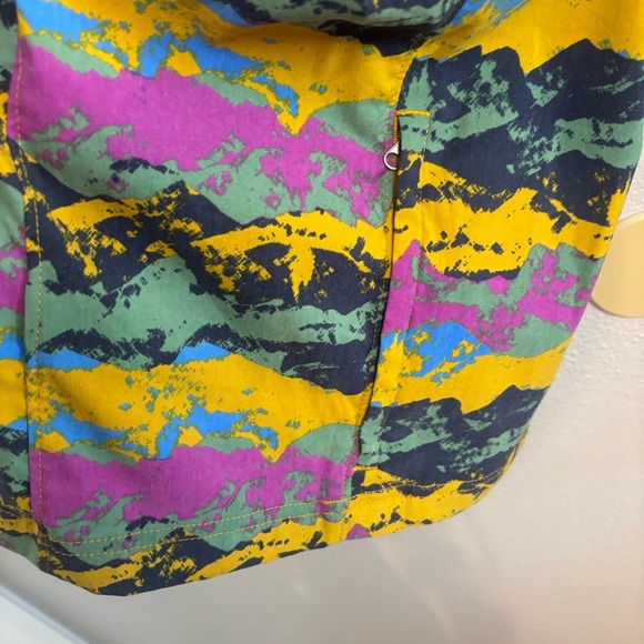 The North Face Class V Fanorak XL WindbreakerRare Mountain Print, Liam Gallagher - Picture 9 of 14